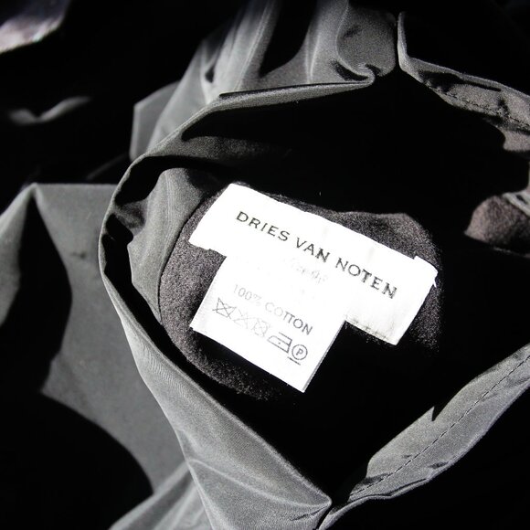 AW18 DRIES VAN NOTEN MARBLE EYE REVERSIBLE COAT 48 - Picture 8 of 13